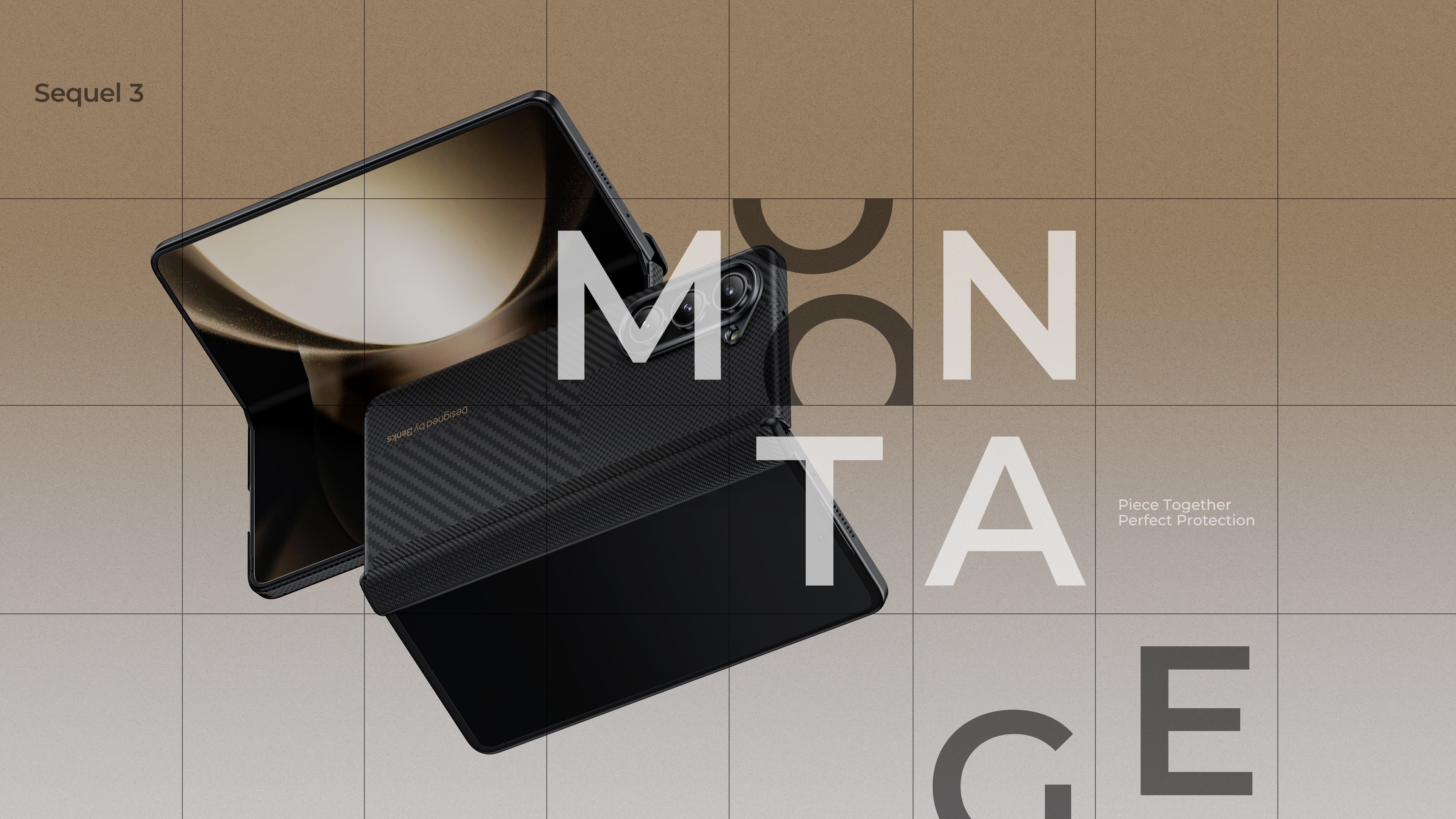 Montage ArmorAir Case built with Kevlar® for Samsung Galaxy Z Fold 6