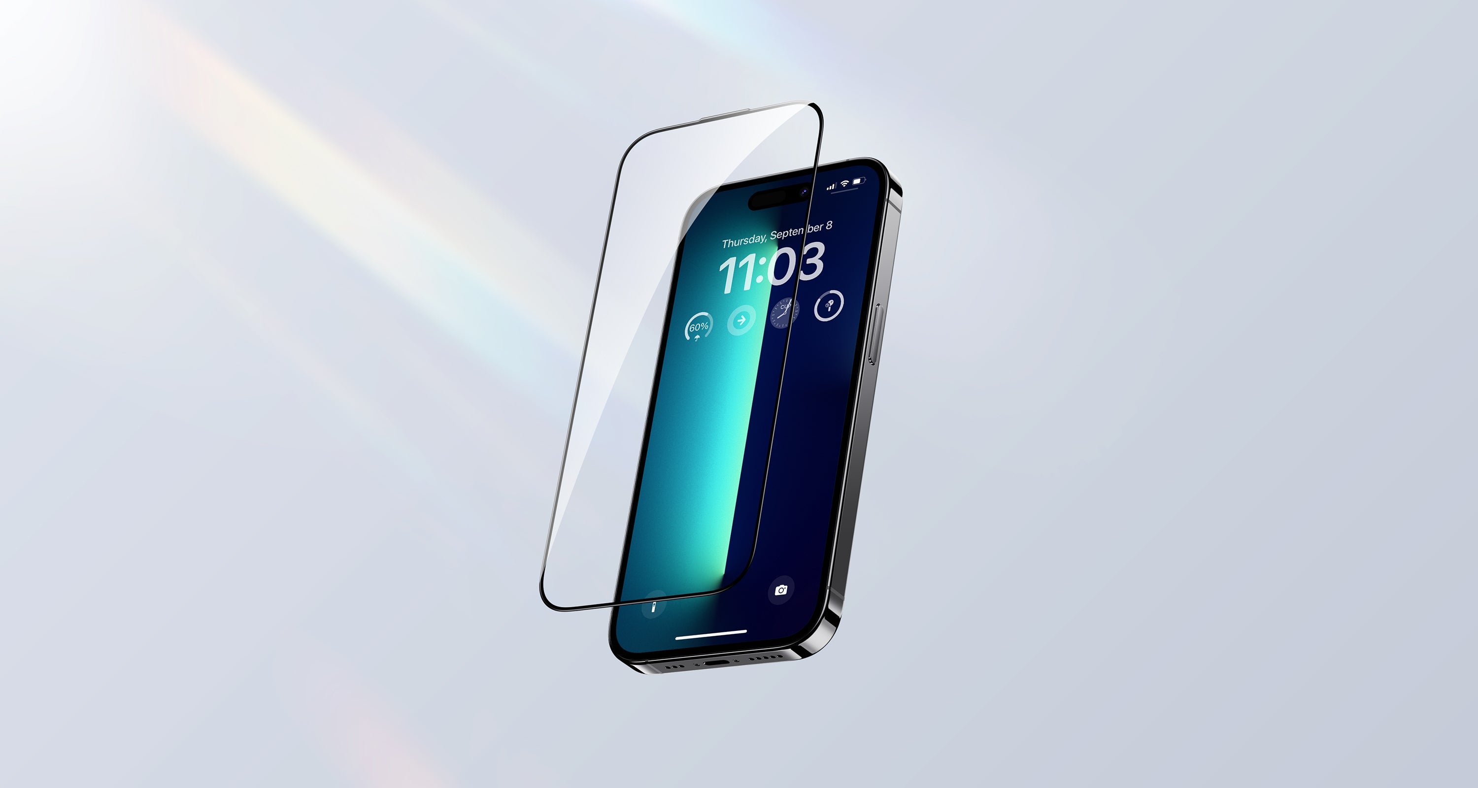 High-quality Benks iPhone 15 screen protector and lens protector, designed for maximum clarity and durability, offering full coverage protection against scratches, impacts, and fingerprints, ensuring your iPhone 15 remains in pristine condition