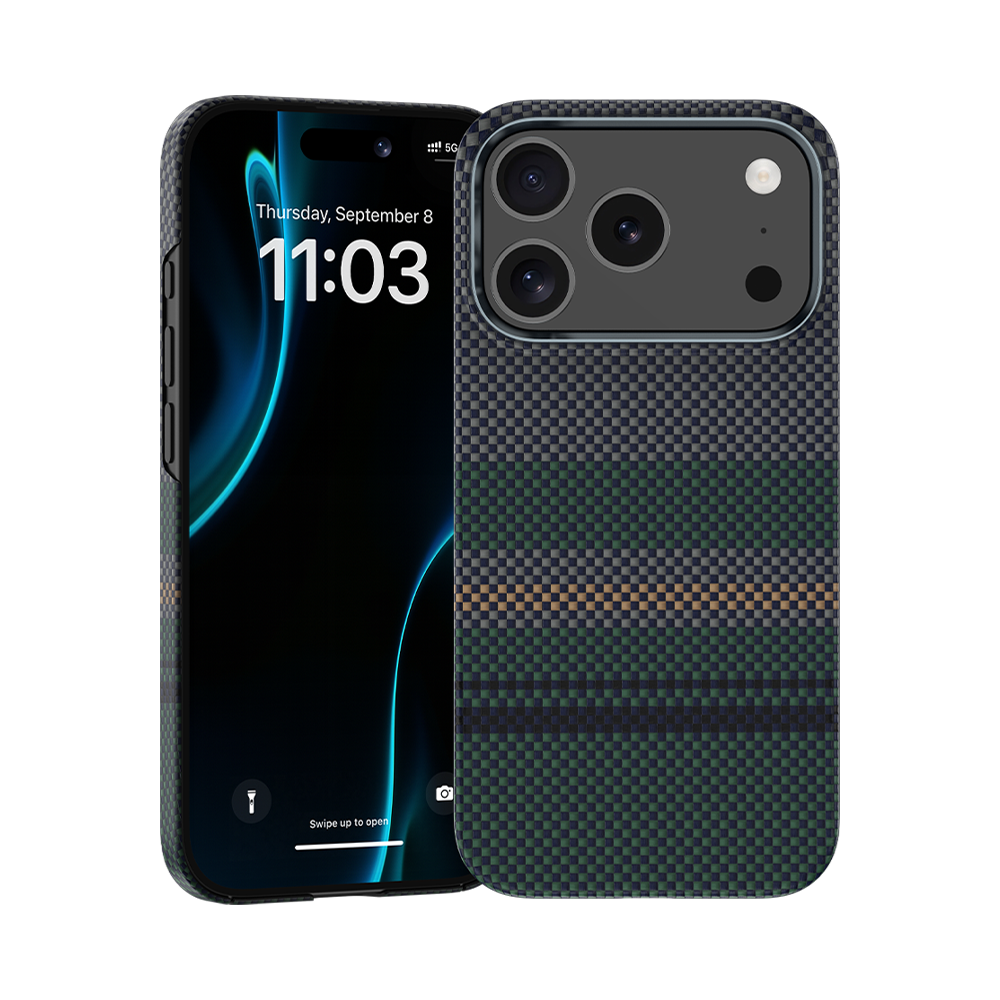 Funda Aurora ArmorAir fabricada con Kevlar® para iPhone 16 Pro