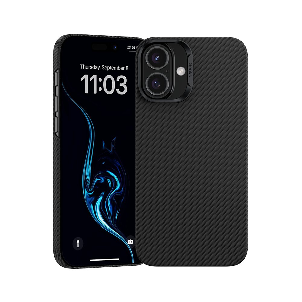 ArmorAir Case built with Kevlar® 600D for iPhone 16 Plus