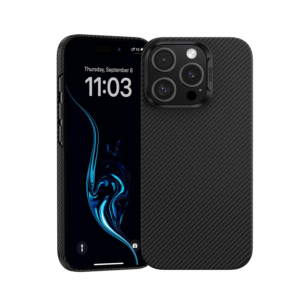 Funda ArmorAir fabricada con Kevlar® 600D para iPhone 16 Pro Max