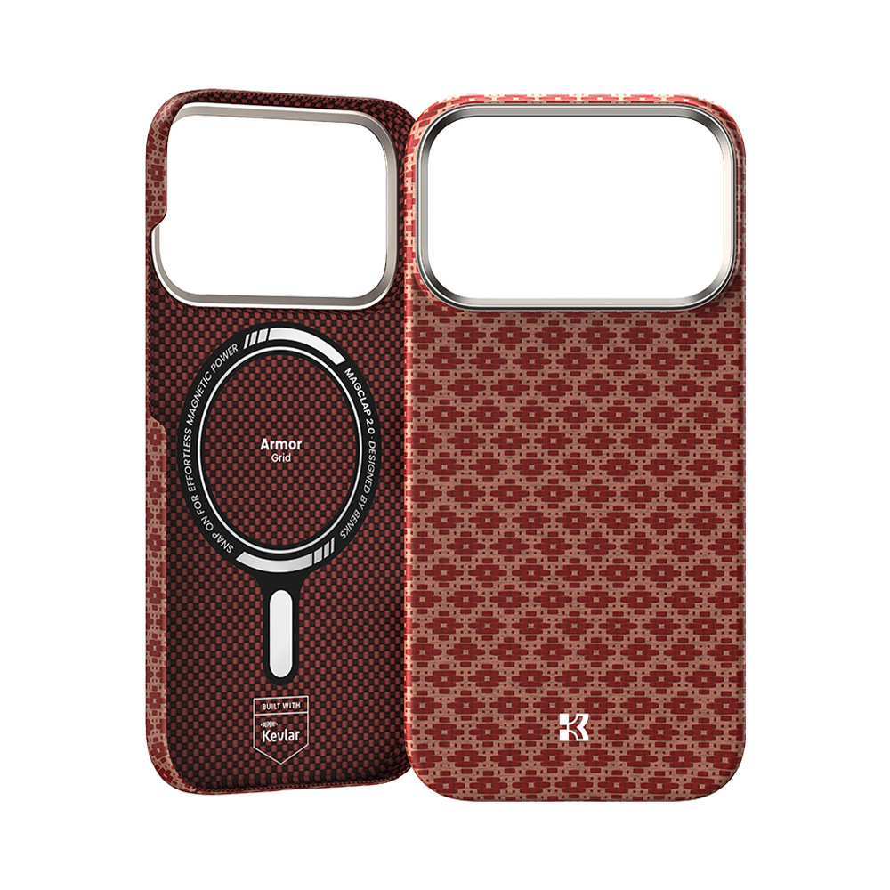 ArmorGrid ArmorAir Case built with Kevlar® for iPhone 17 Pro