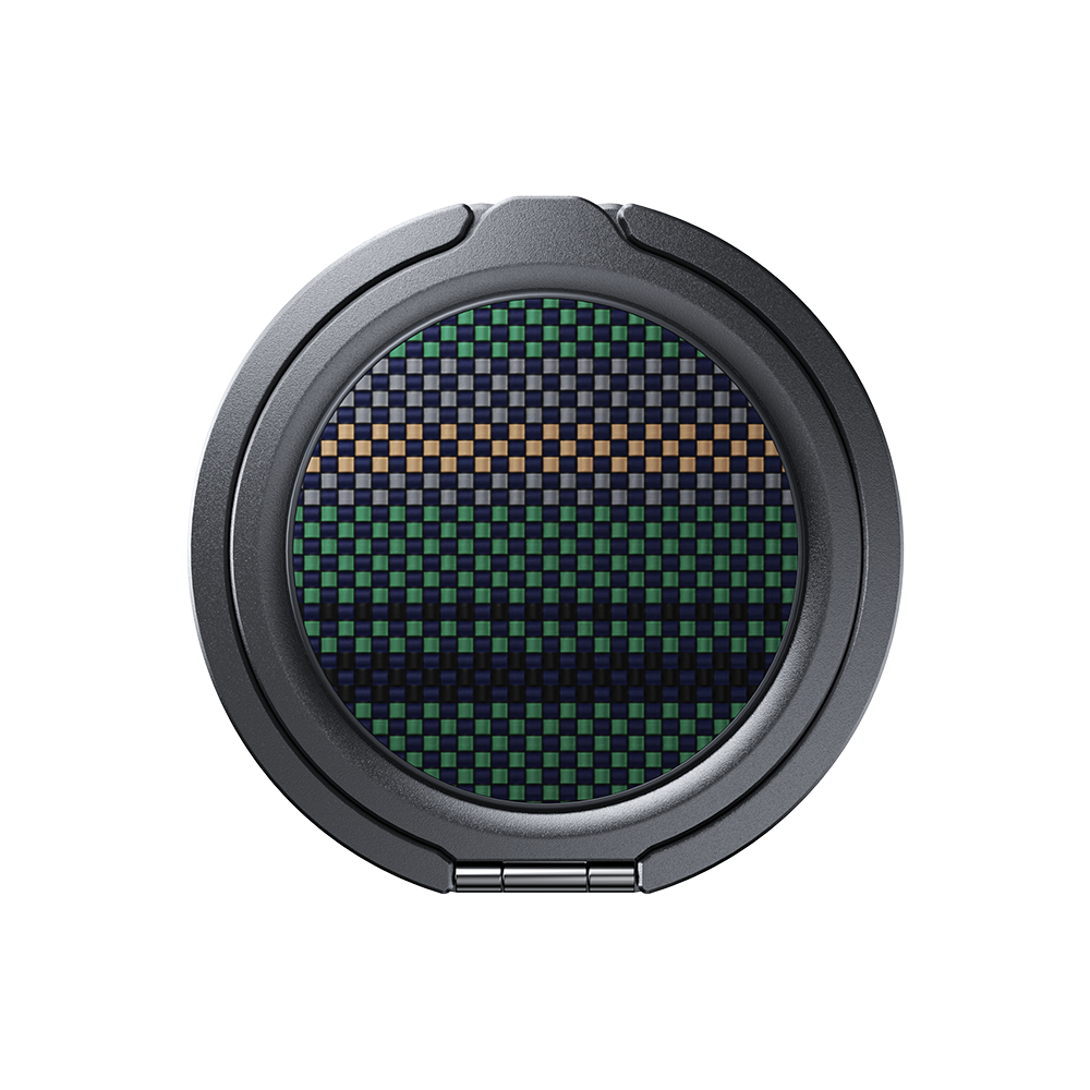 Benks MagSafe phone grip used with aramid fiber case