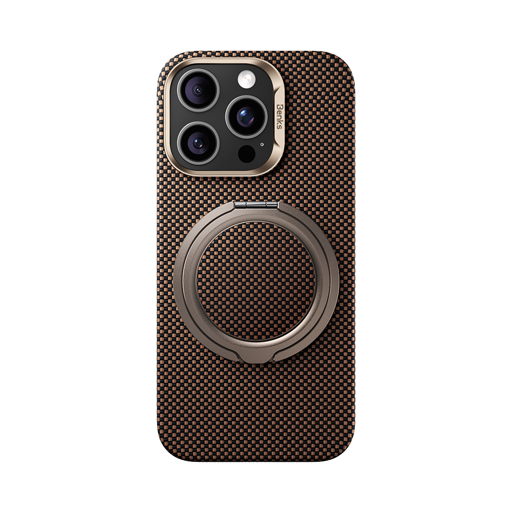 Magnetic phone holder for iPhone with MagSafe support