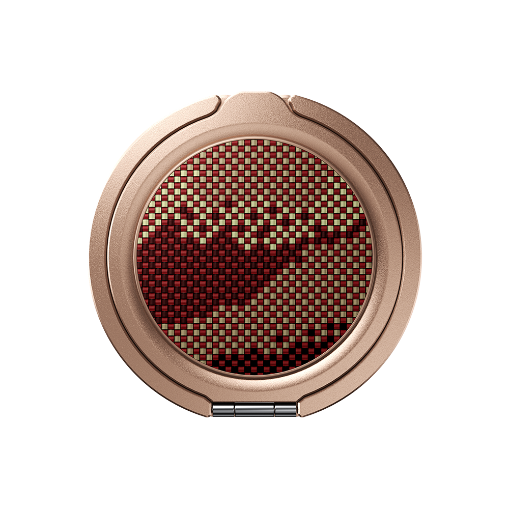 Slim magnetic phone grip stand compatible with iPhone