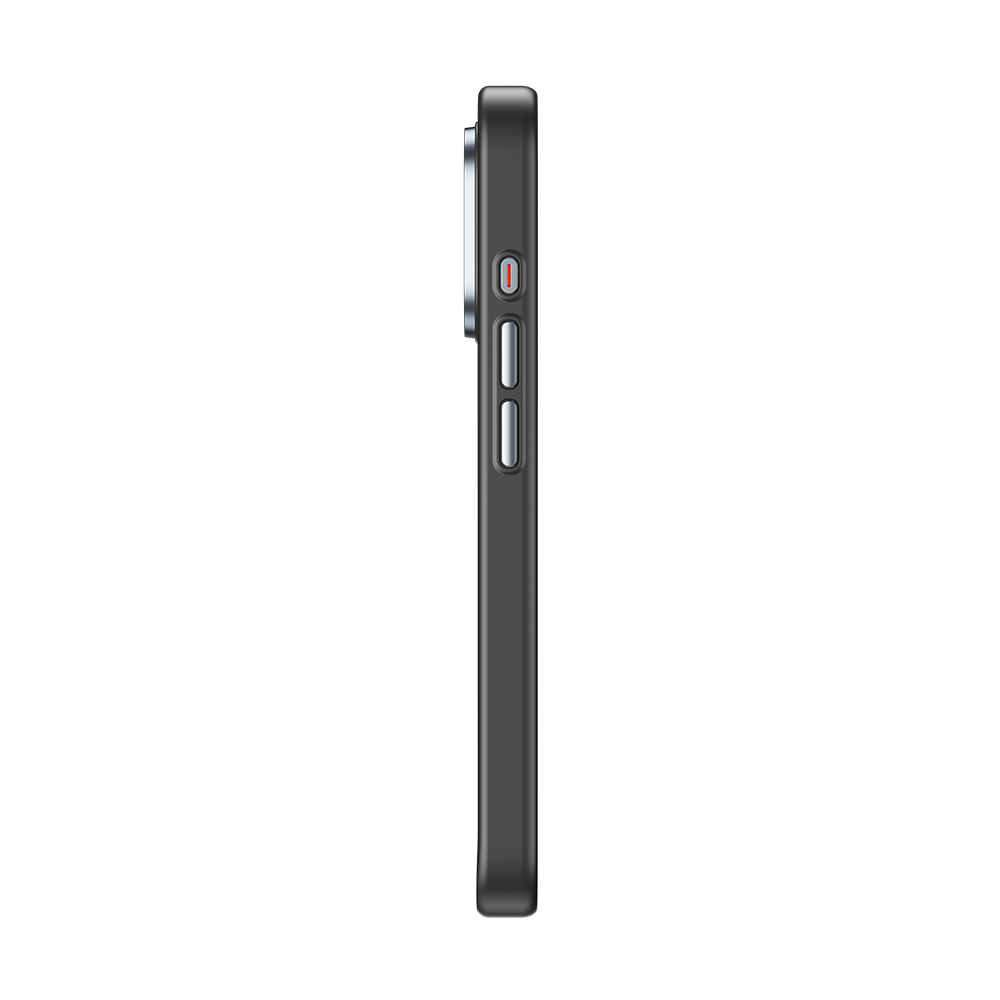 Side view of Benks iPhone 17 Case, featuring reinforced 600D Kevlar® Fiber for drop protection while maintaining a slim, lightweight profile.