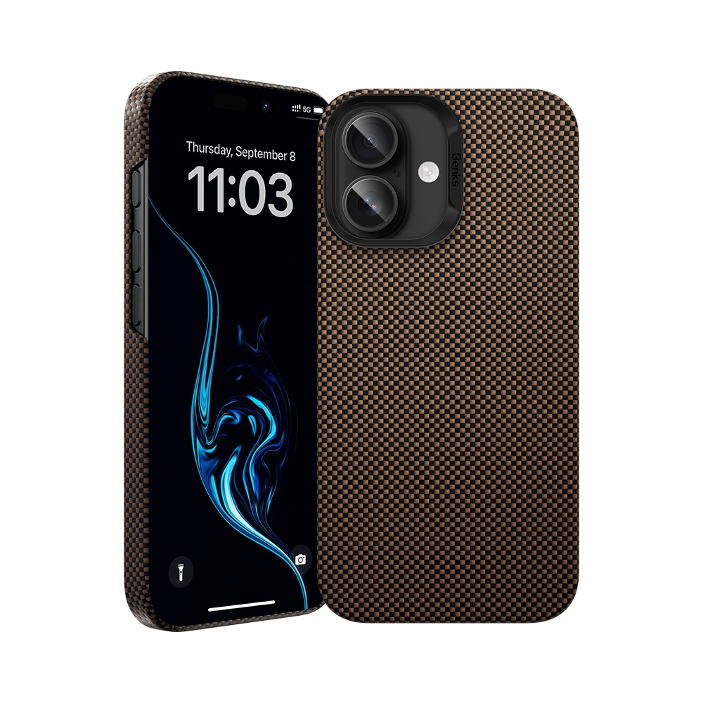 ArmorTint Case built with Kevlar® for iPhone 16 Plus