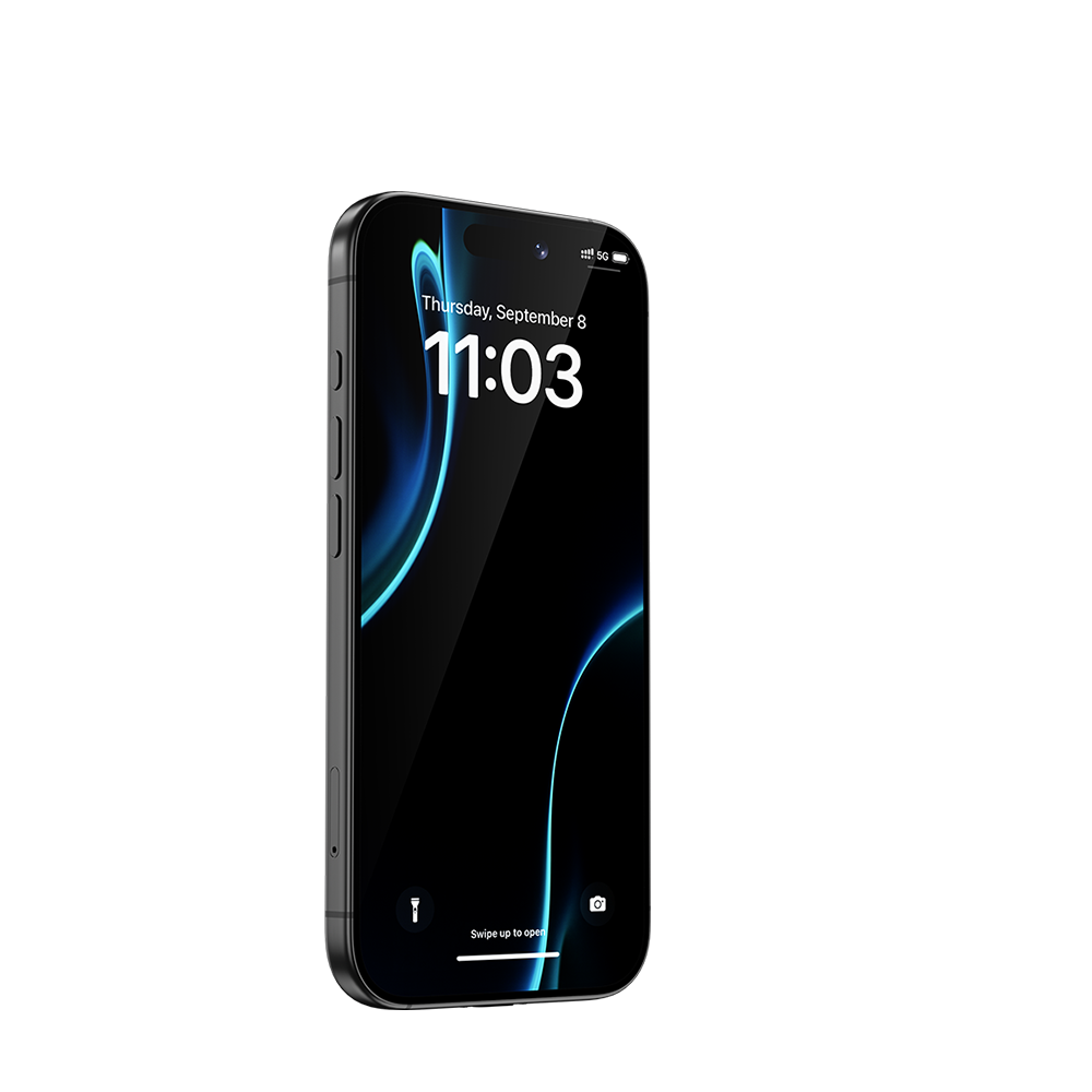 GlassWarrior Sapphire Screen Protector for iPhone 17 Pro Max