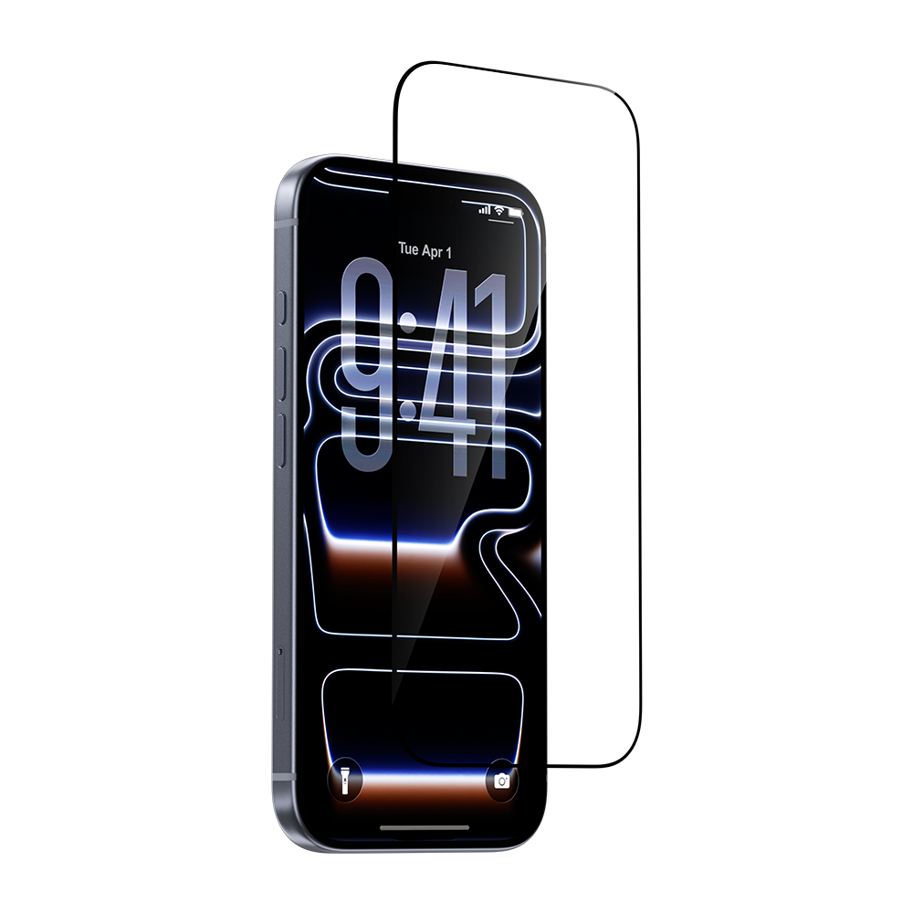 GlassWarrior 3D Curved Eye-Friendly AR Screen Protector for iphone 17 Pro Max