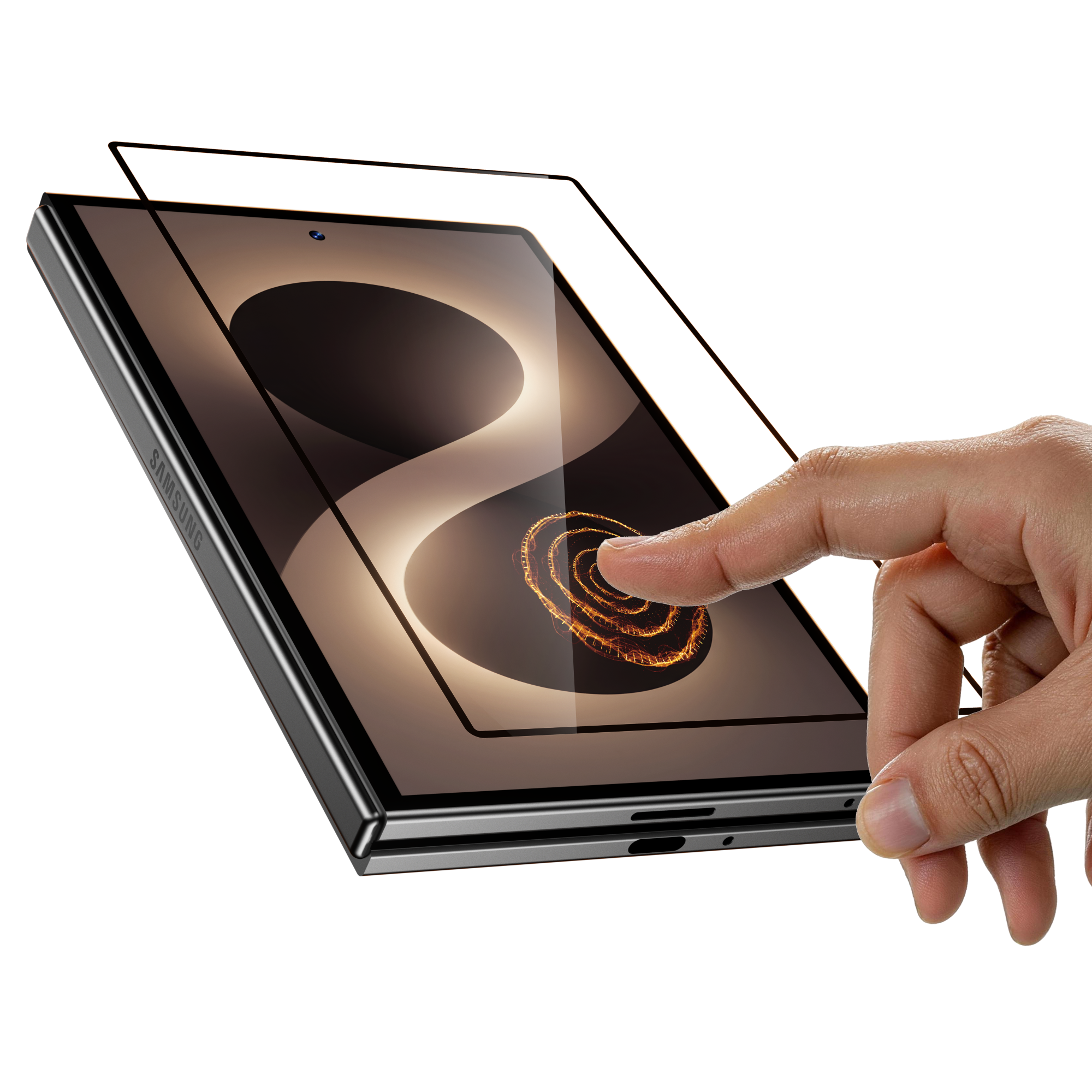 Benks GlassWarrior AR screen protector for Samsung Galaxy Z Fold 8 — product image 8 PNG