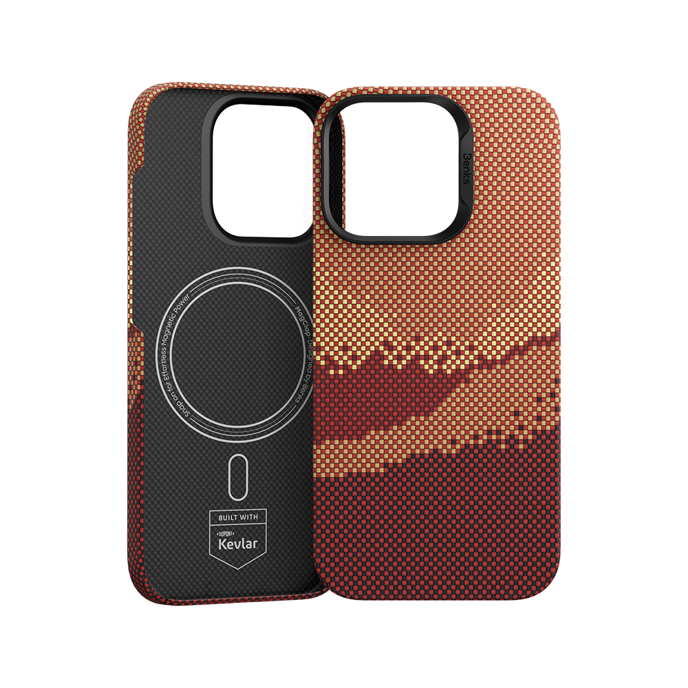Sleek and lightweight GoldenTide ArmorAir Case with enhanced lens protection for iPhone 16 Pro