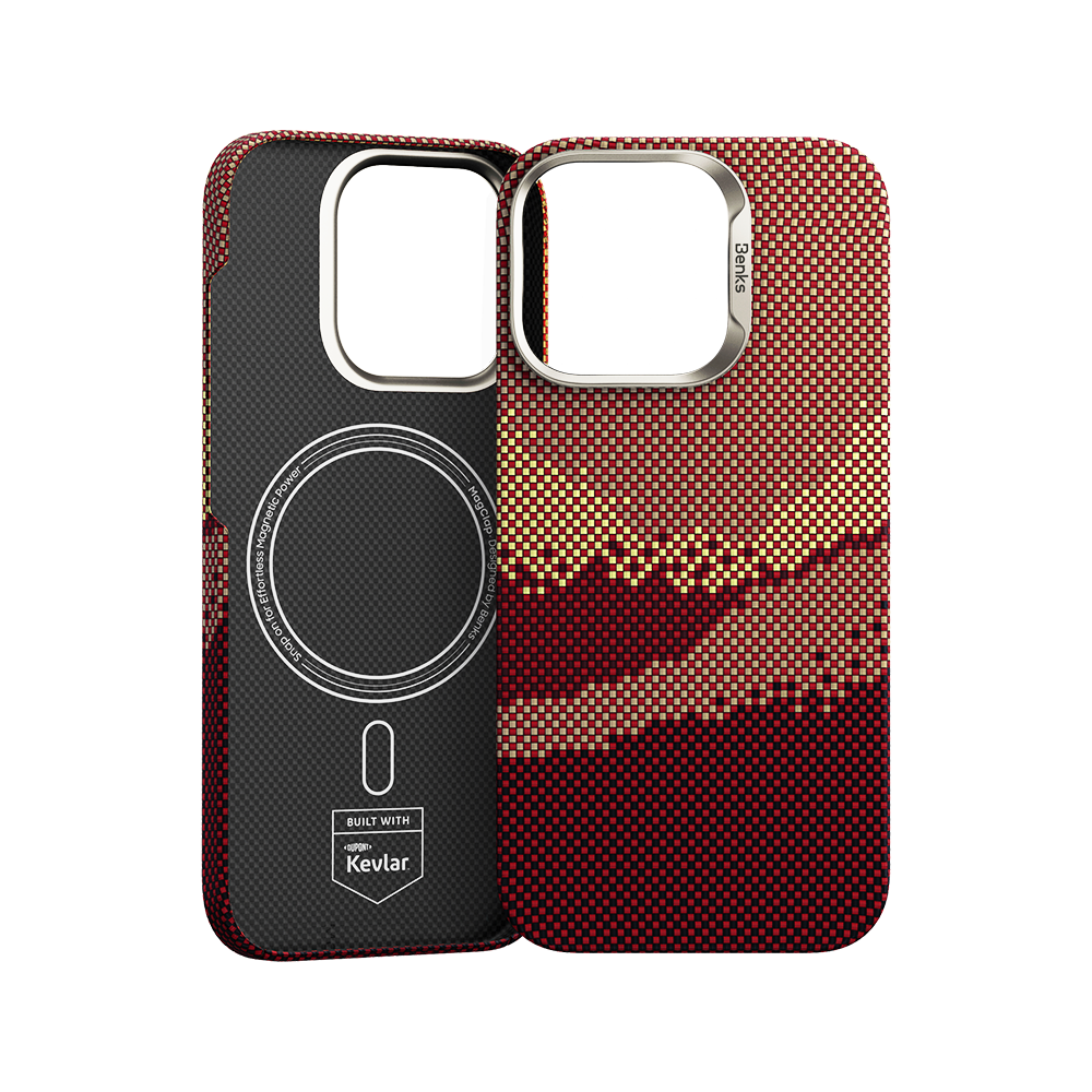 iPhone 16 Pro Max case with durable Kevlar® by Benks