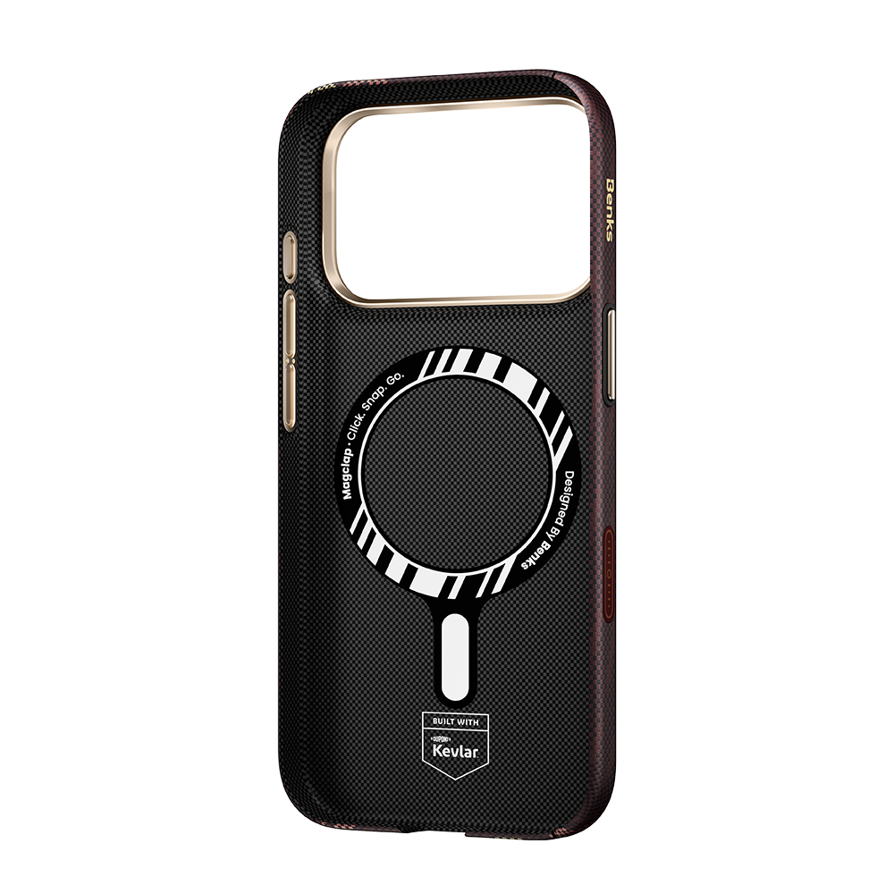 Haven Rouge built with Kevlar® Case for iPhone 18 Pro / Pro Max