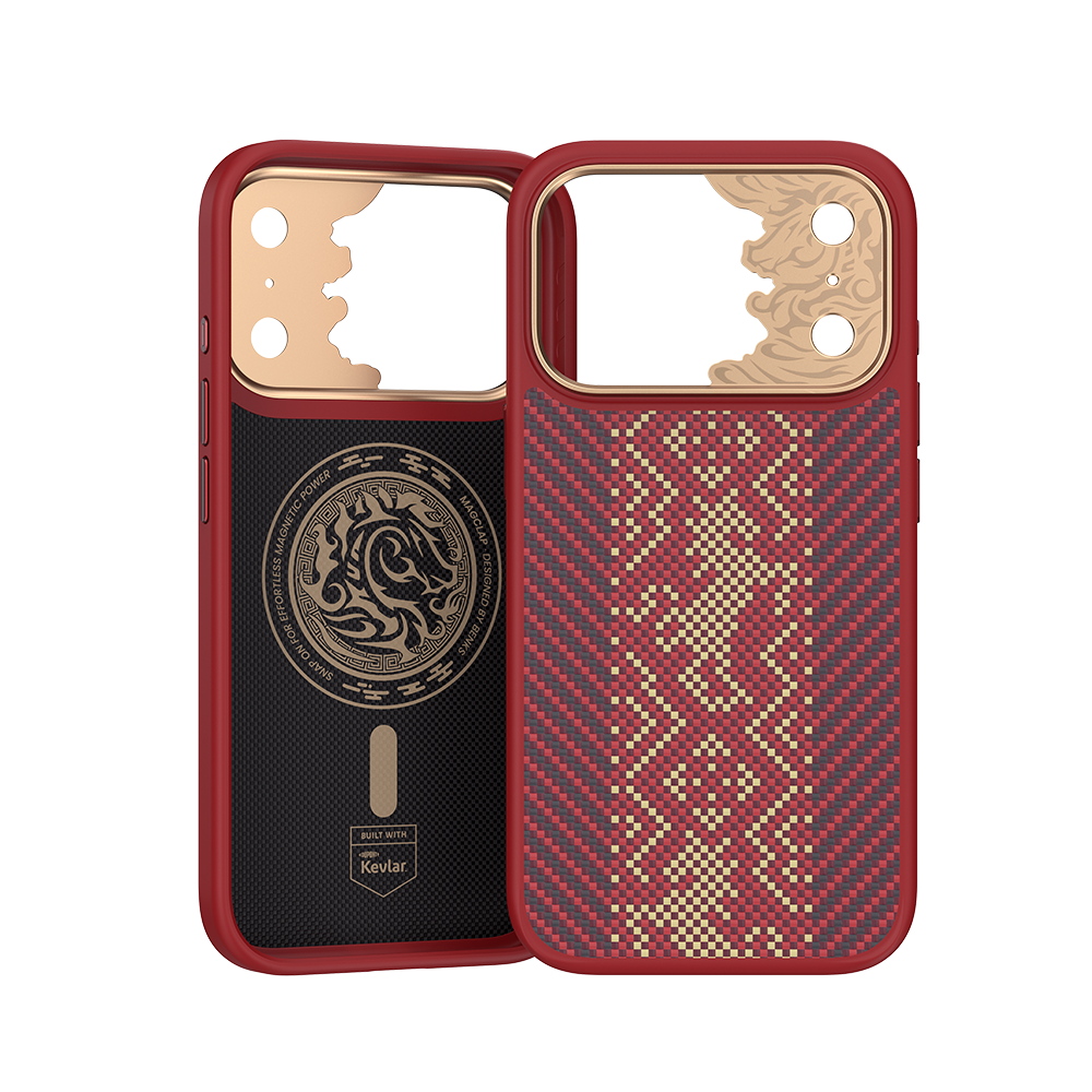 Knight ArmorPro dual-panel Kevlar weave and embroidery with dragon guardian medallion