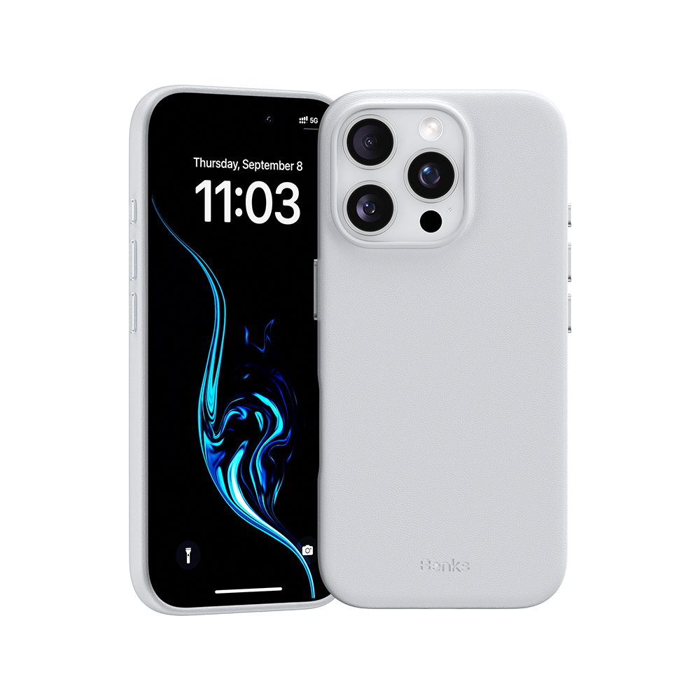 Upgrade your iPhone 16 Pro Max with the VitaPro MagSafe case, crafted from a durable blend of vegan leather and silicone. This sleek, stain-resistant leather phone case offers anti-drop protection, a comfortable grip, and MagSafe compatibility for effortless charging and style.