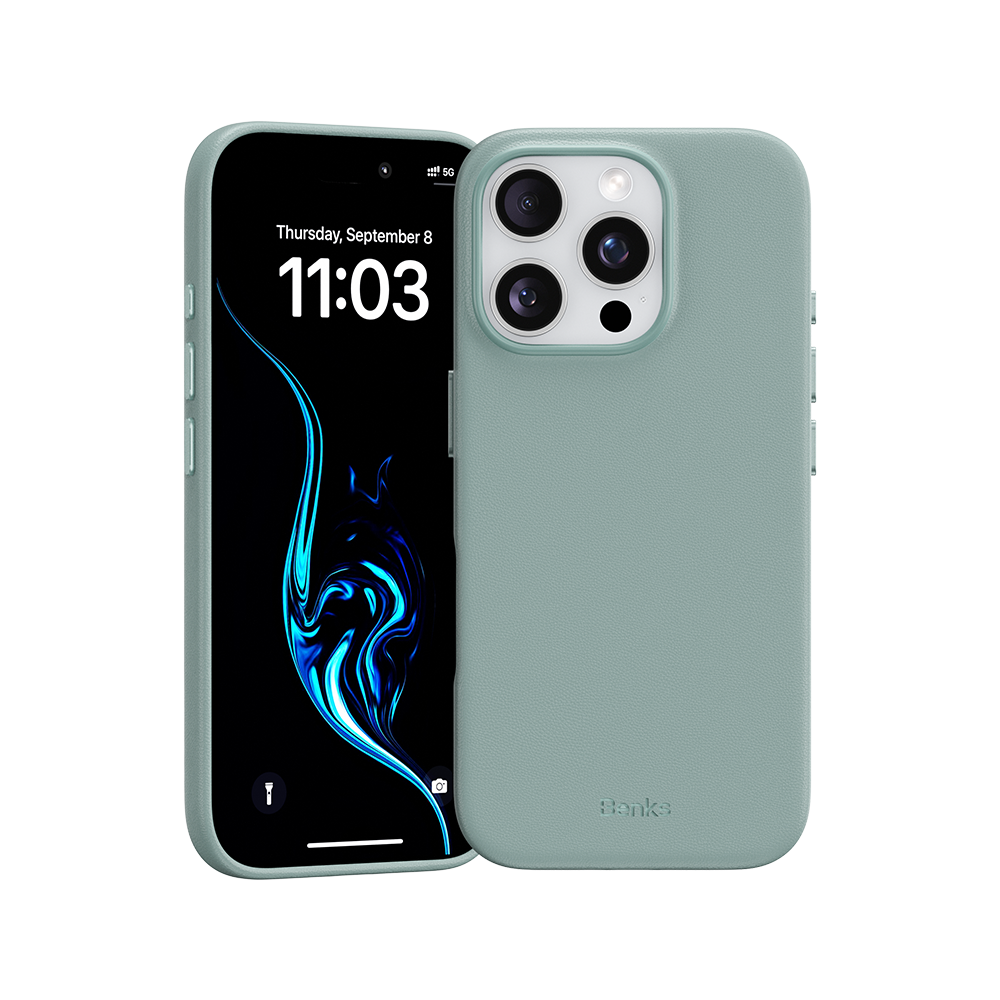 Upgrade your iPhone 16 Pro Max with the VitaPro MagSafe case, crafted from a durable blend of vegan leather and silicone. This sleek, stain-resistant leather phone case offers anti-drop protection, a comfortable grip, and MagSafe compatibility for effortless charging and style.