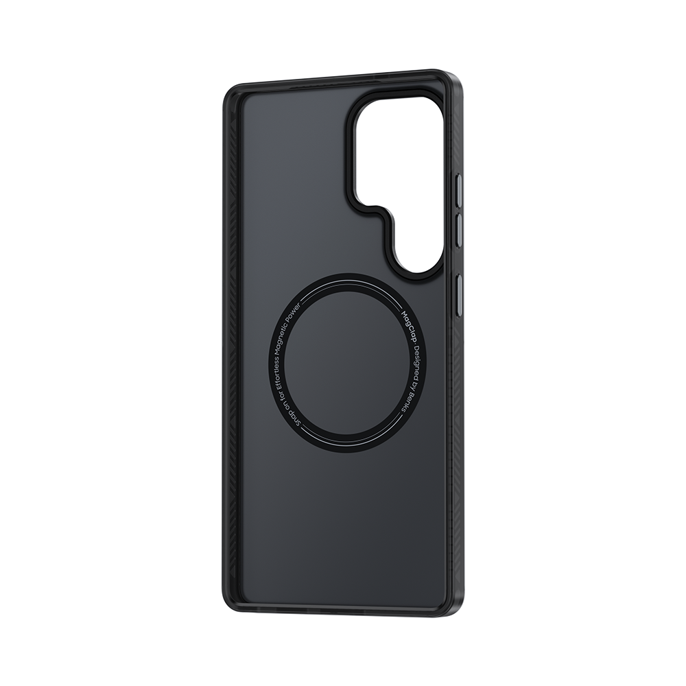Slim and durable Samsung Galaxy S25 Ultra case in black from the Benks London Series