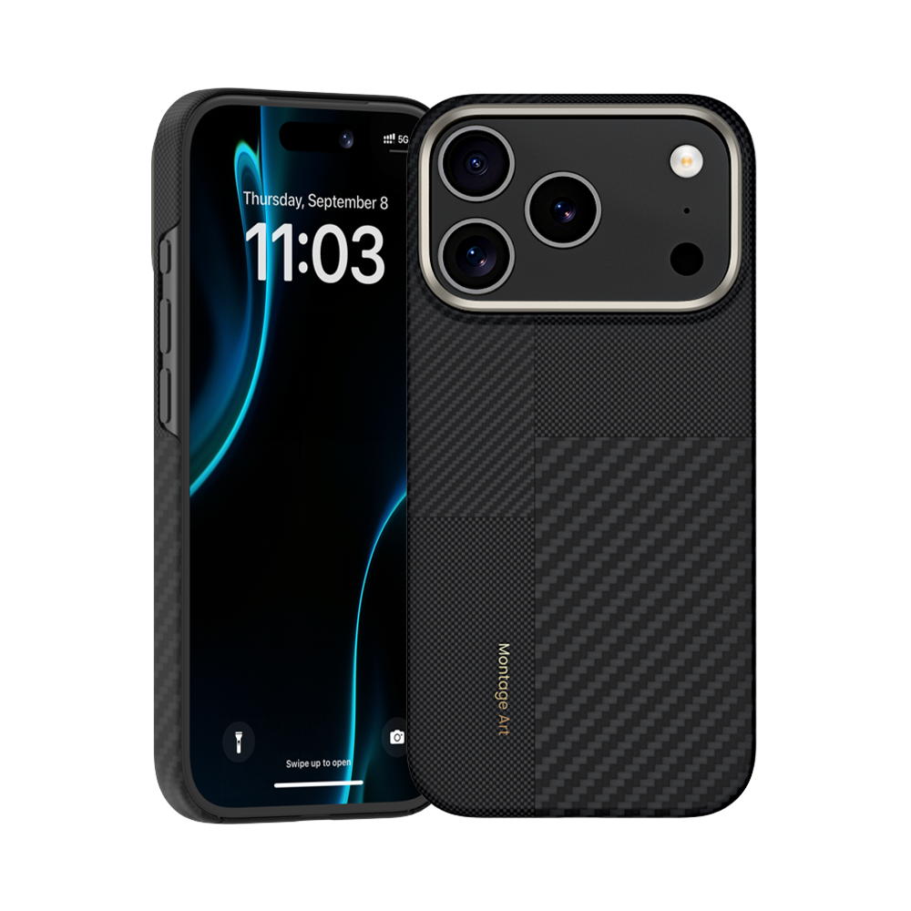 Montage ArmorAir Case built with Kevlar® for iPhone 17 Pro