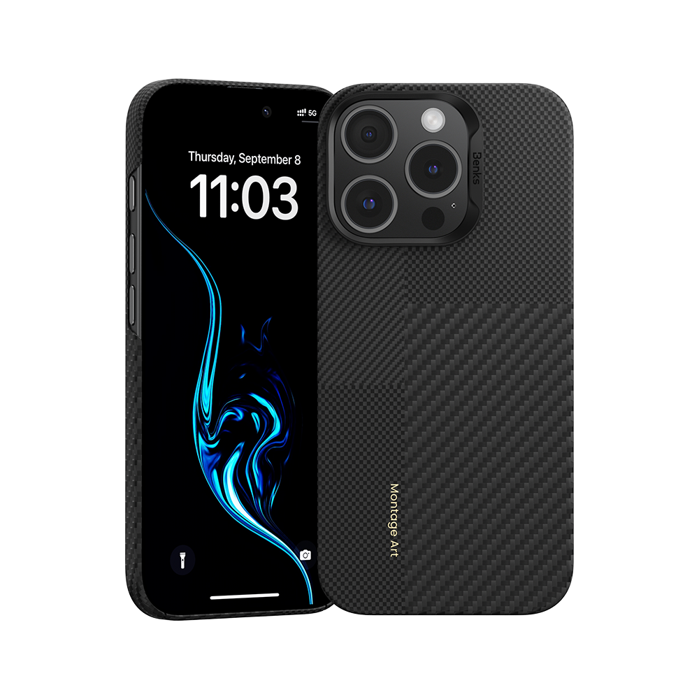 Funda Montage ArmorAir fabricada con Kevlar® para iPhone 16 Pro