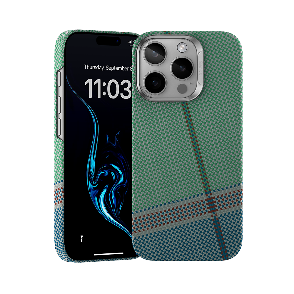 PassionGreen ArmorAir Case built with Kevlar® for iPhone 16 Pro Max