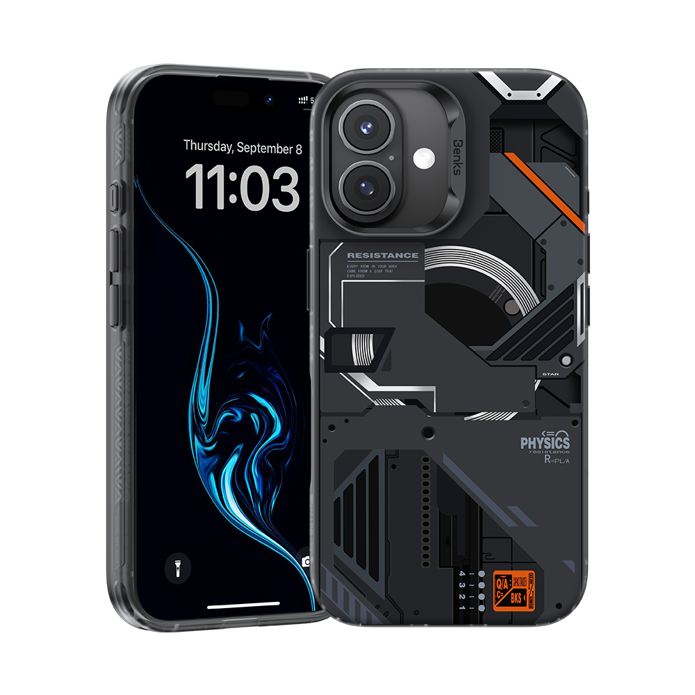 Mecha Phone Case for iPhone 16 Plus