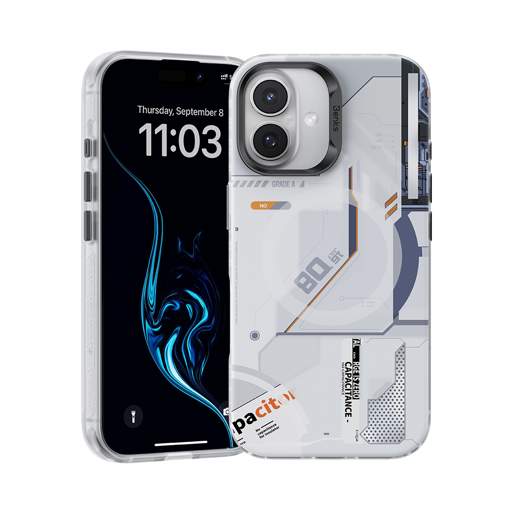 Mecha Phone Case for iPhone 16 Plus
