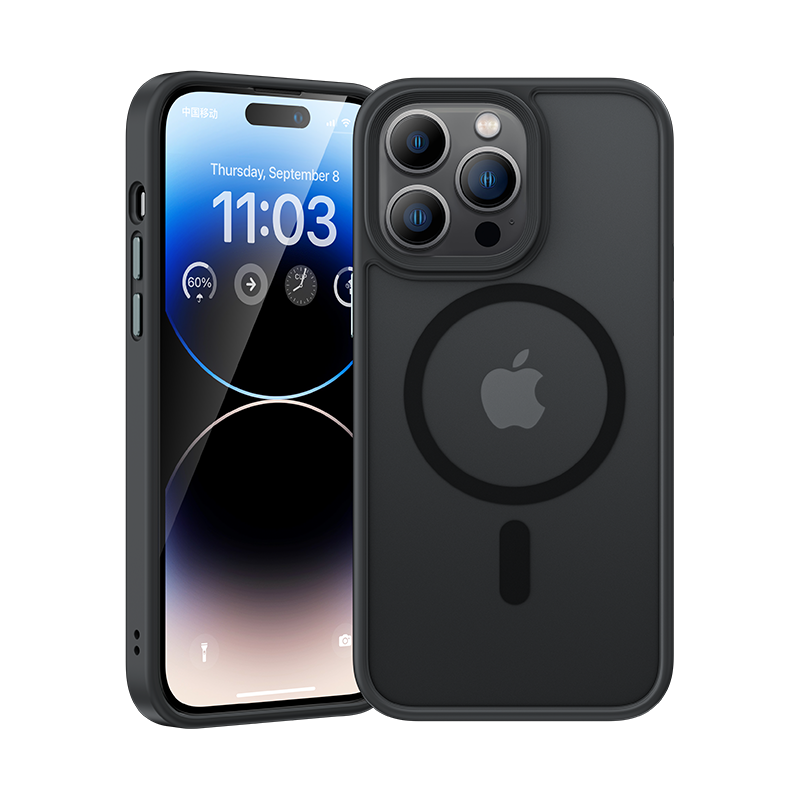 Benks Mist Phone Case offering unbeatable protection. Designed for impact absorption without hindering MagSafe functionality.