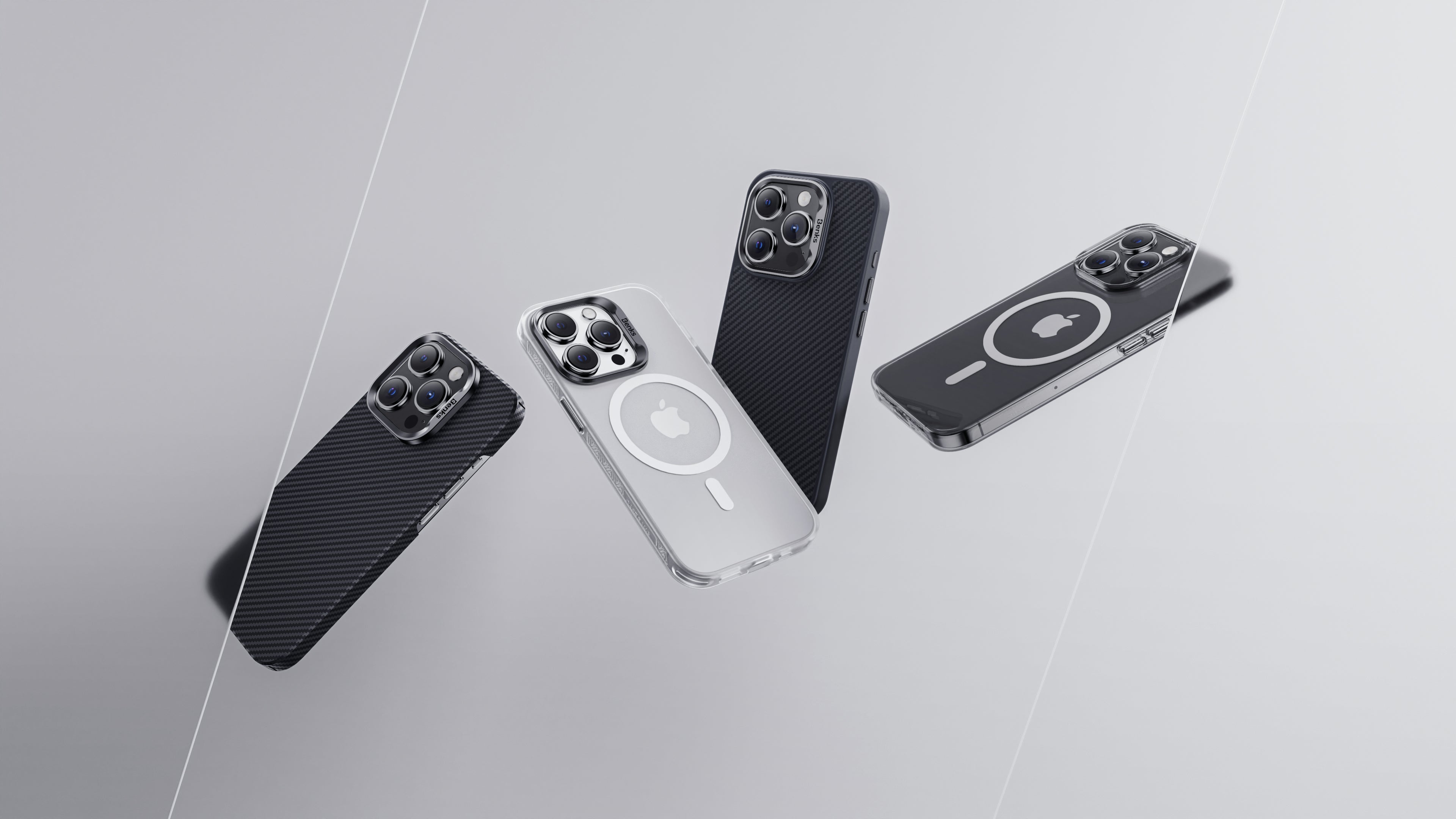 Benks' iPhone 15 Pro Max cases, including durable Kevlar® 600D. These Benks iPhone 15 Pro Max phone cases are MagSafe compatible, offering ultimate protection and style. Shop Benks iPhone 15 Pro Max phone cases MagSafe now.