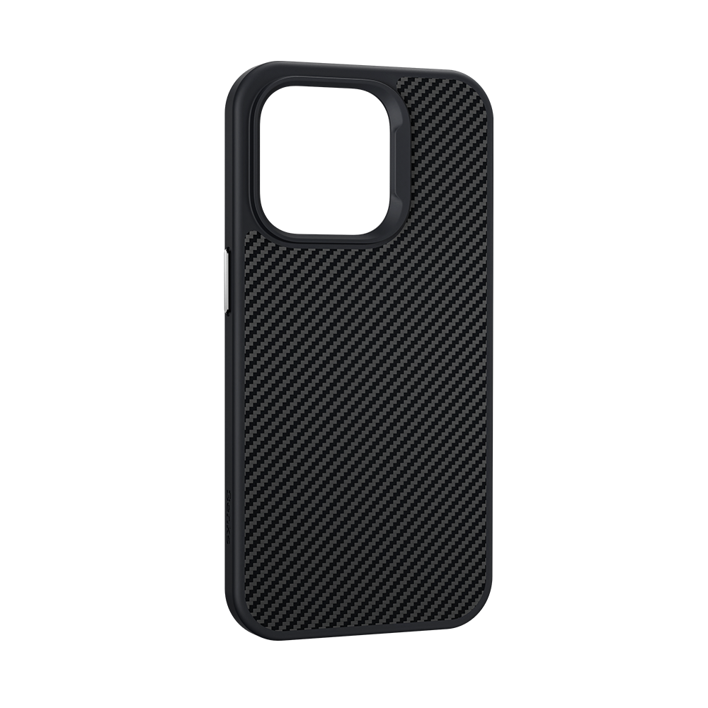 Durable and stylish MagClap ArmorPro iPhone Case, made from 600D Kevlar®, offering an easily detachable design, MagSafe support, and a minimalist aesthetic.