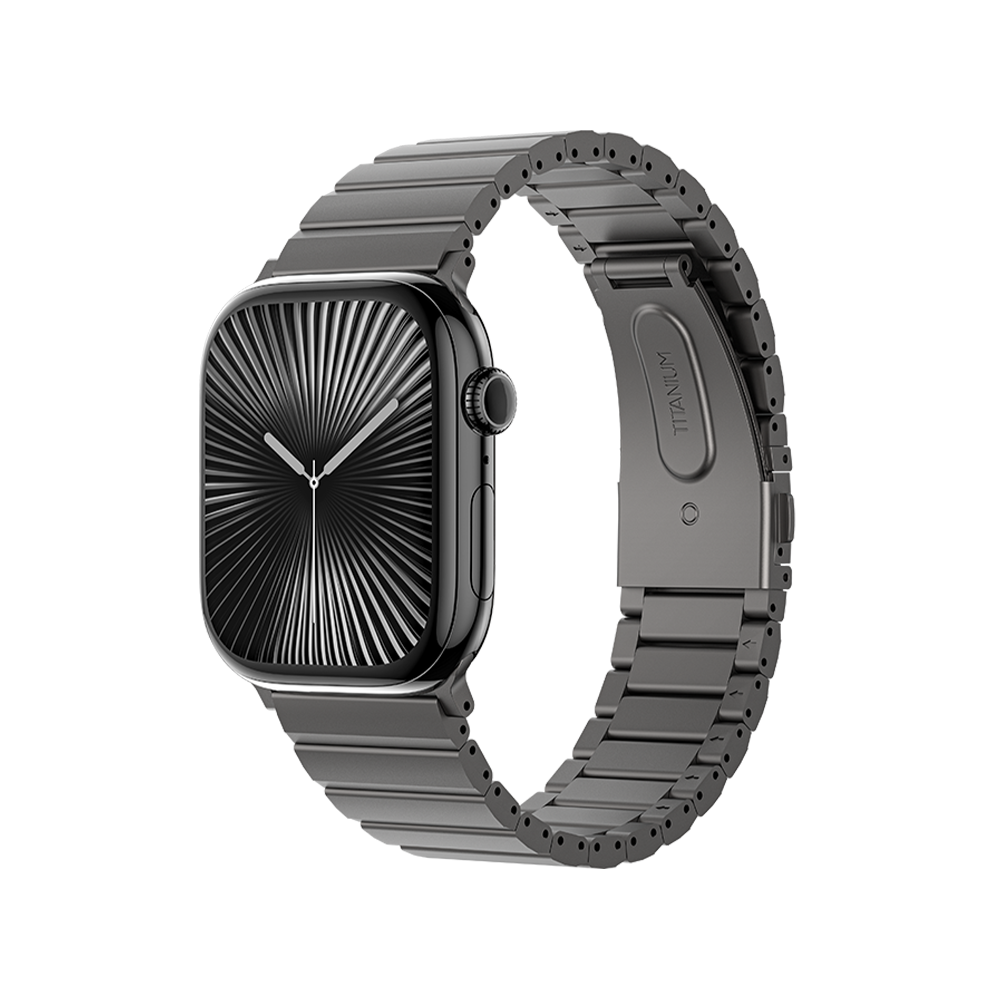 AeroTitan Titanium Watch Band for Apple Watch 44/45/46/49mm