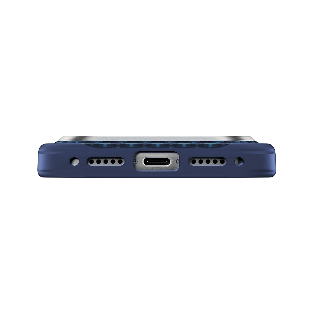 ArmorEdge Beyond Blue Case built with Kevlar® for iPhone 18 Pro/Pro Max
