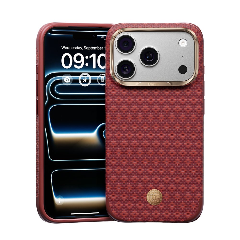 ArmorEdge Kevlar® Case for iPhone 17 Pro Max | Savvy Red | BENKS