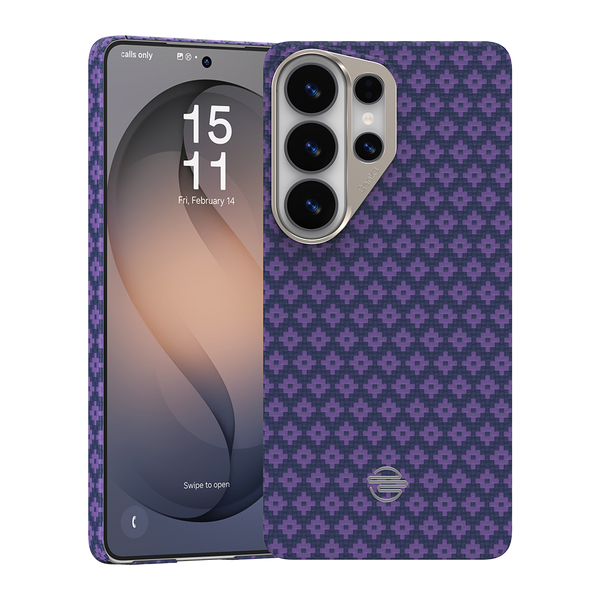ArmorGrid ArmorAir Case Built with Kevlar® for Samsung Galaxy S26 Ultra - Peri Purple