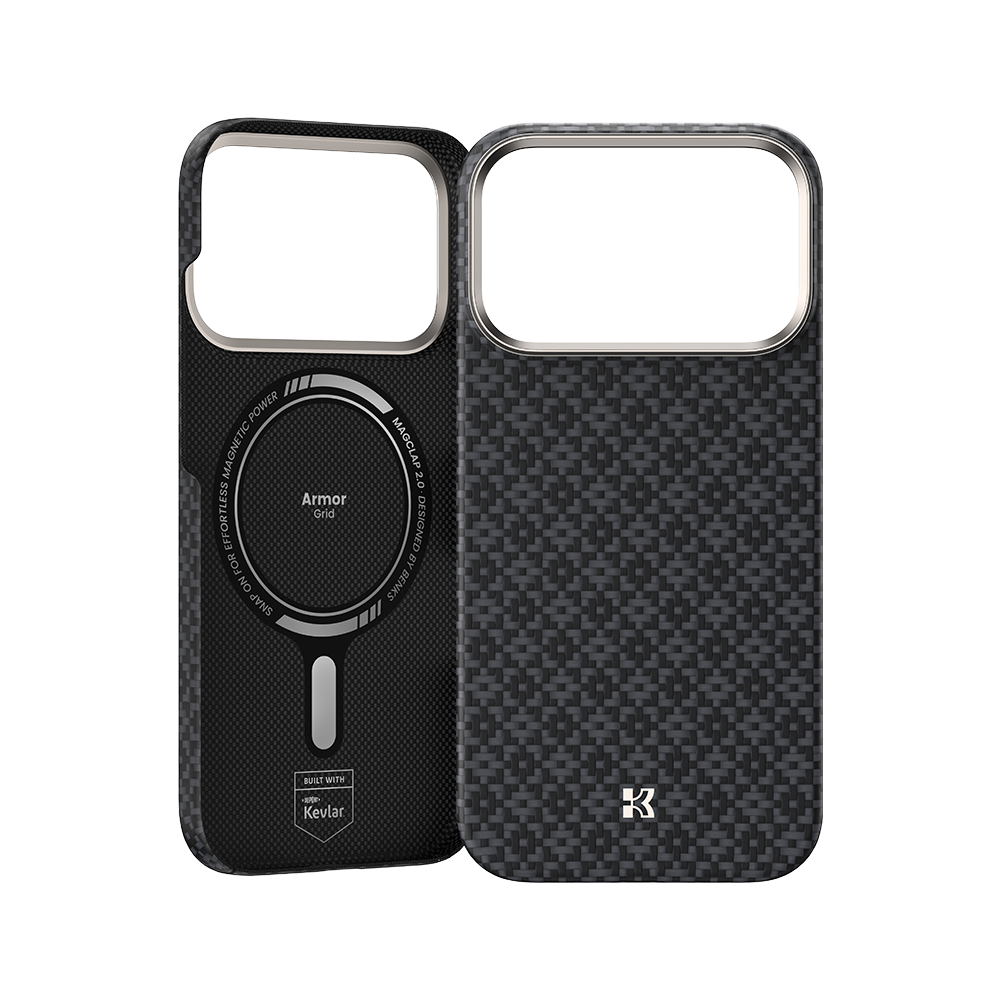 ArmorGrid ArmorAir Case built with Kevlar® for iPhone 17 Pro