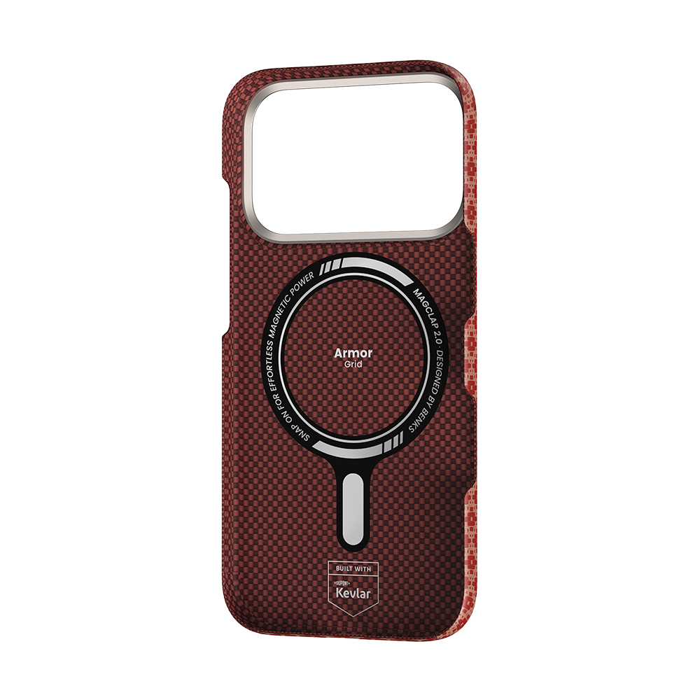 ArmorGrid ArmorAir Case built with Kevlar® for iPhone 17 Pro Max