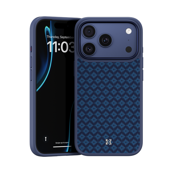 Funda ArmorGrid ArmorPro fabricada con Kevlar® para iPhone 17 Pro Max
