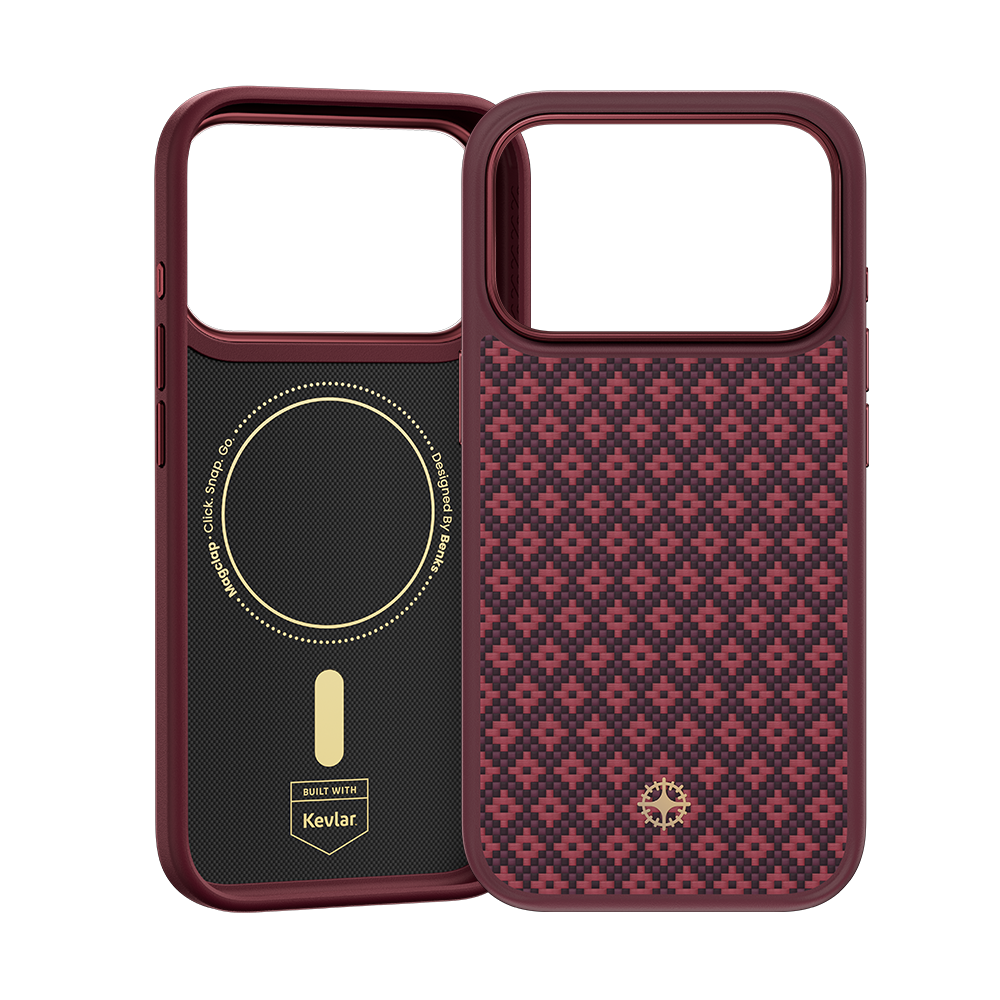 Funda ArmorGrid ArmorPro fabricada con Kevlar® para iPhone 17 Pro Max