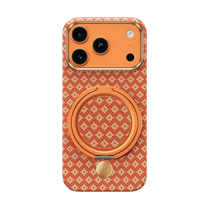 ArmorPop Phone Grip & Stand - Fortune Orange