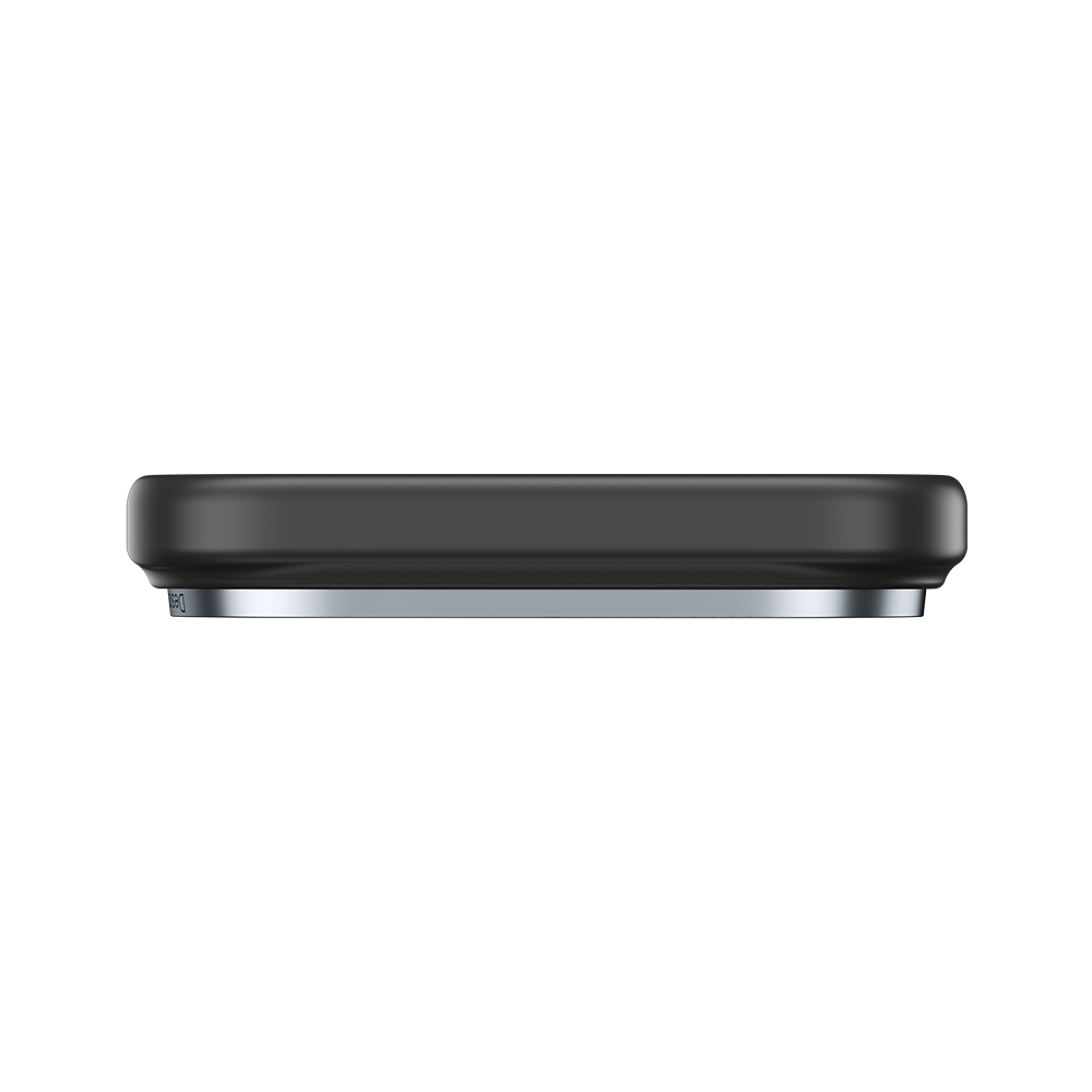 Benks iPhone Air Case side and bottom view, combining 600D Kevlar® Fiber for drop protection with a slim profile and full MagSafe compatibility.
