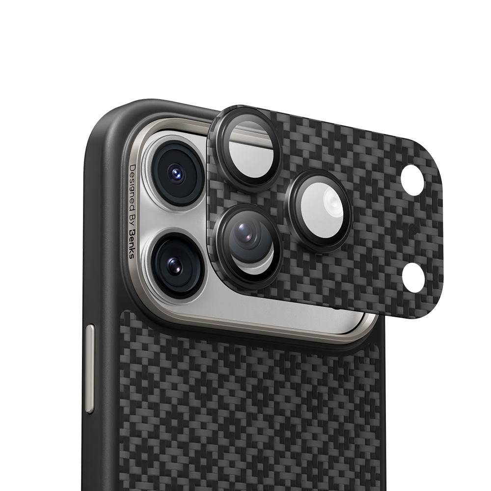 Precision-fit camera lens protector compatible with iPhone 17 Pro Max cases