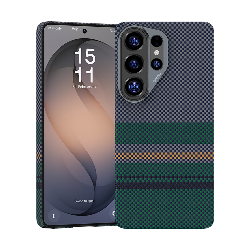 Estuche Aurora ArmorAir fabricado con Kevlar® para Samsung Galaxy S25 Edge