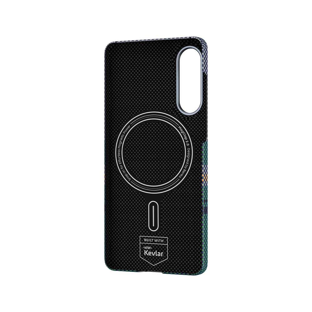 Estuche Aurora ArmorAir fabricado con Kevlar® para Samsung Galaxy S25 Edge