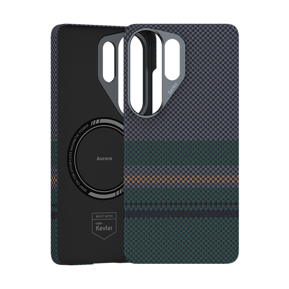 Estuche Aurora ArmorAir fabricado con Kevlar® para Samsung Galaxy S25 Edge