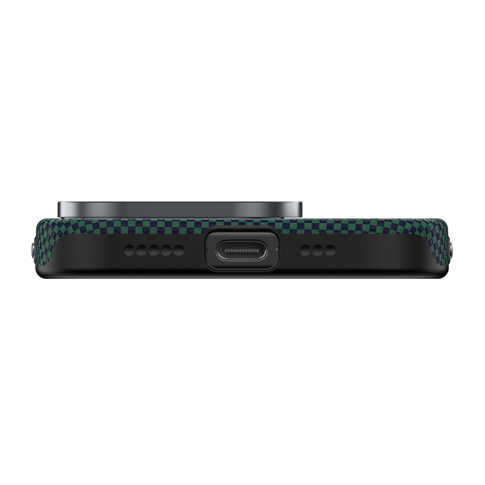 Aurora ArmorPro Case built with Kevlar® for iPhone 16 Pro with Button