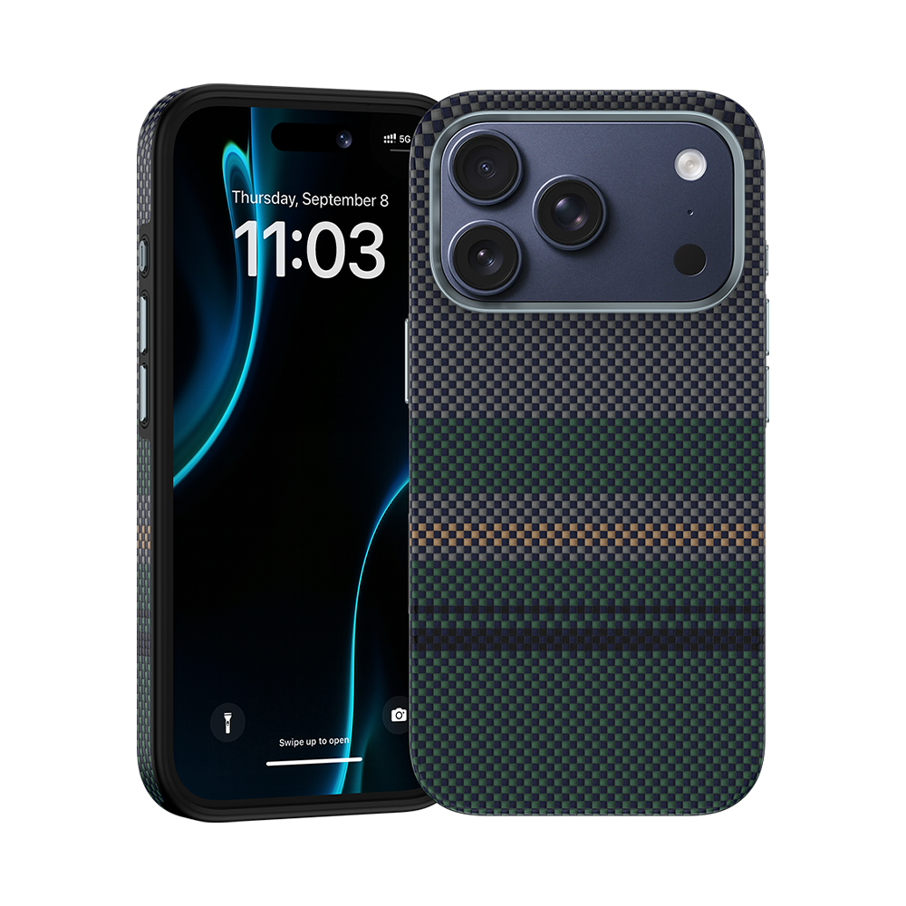 Aurora ArmorPro Case built with Kevlar® for iPhone 17 Pro Max