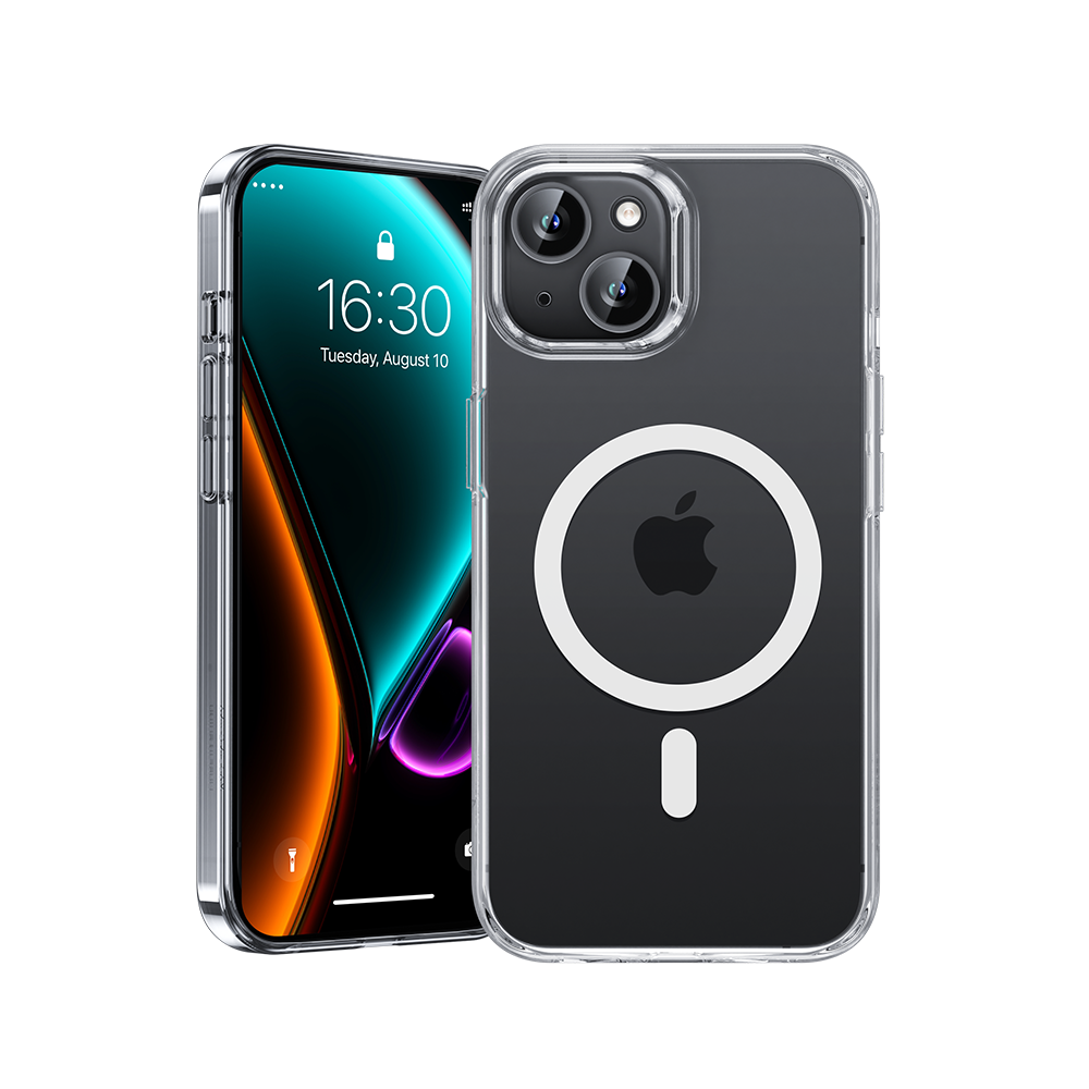 Clear Phone Case for iPhone 15 | Magnetic Crystal Phone Cases | Benks