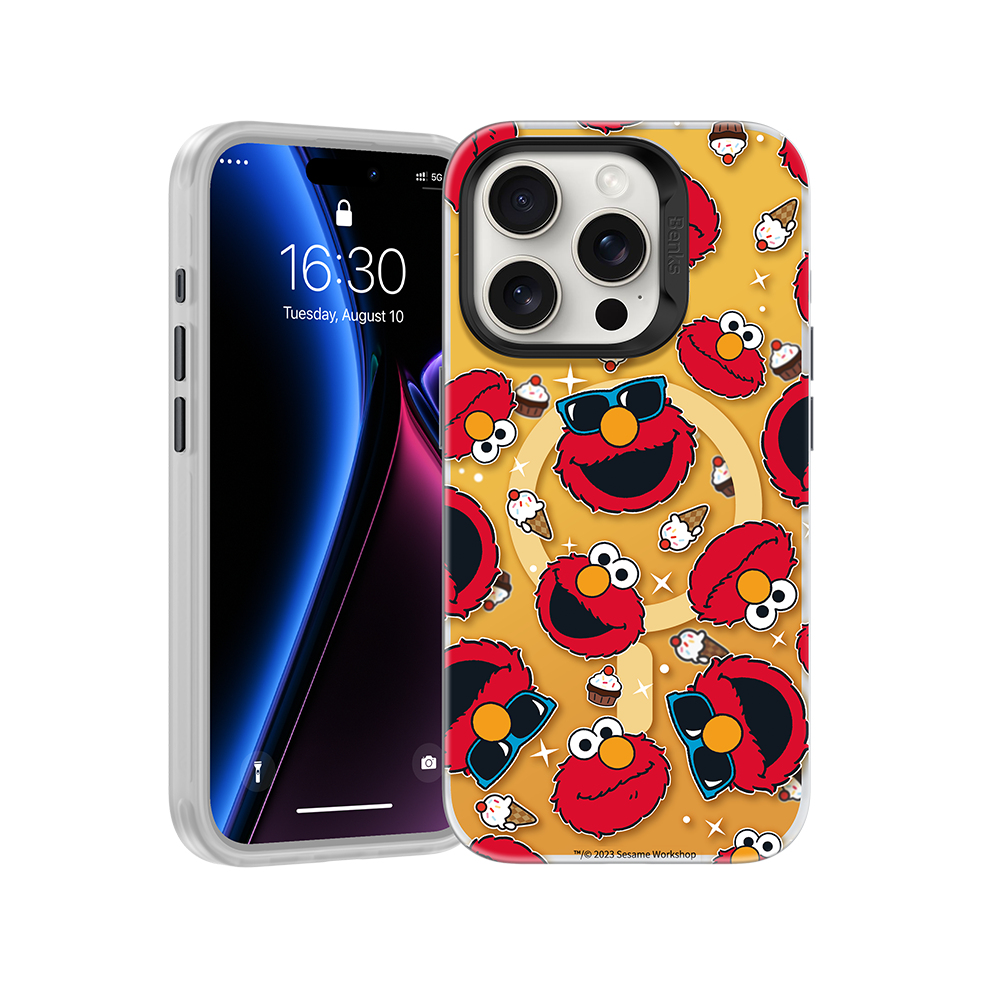 Sesame Street x Benks colorful phone cases for iPhone 15 Pro Max
