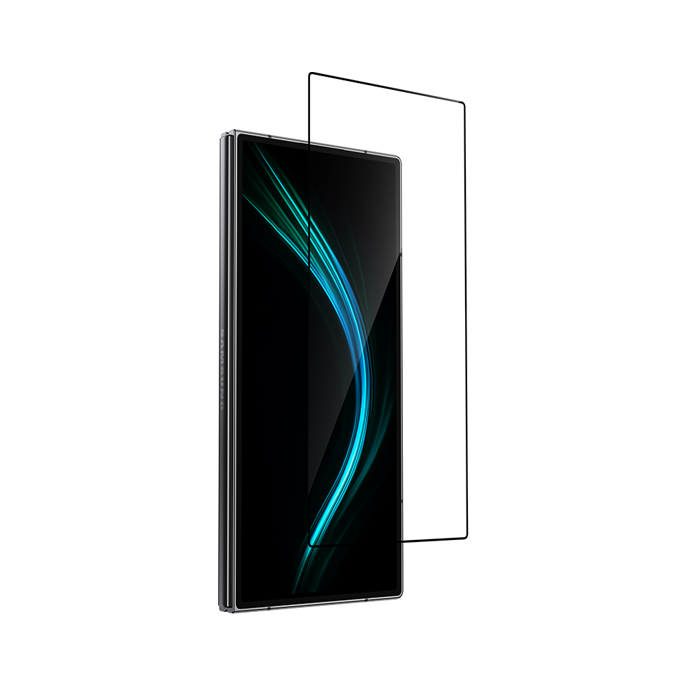 Samsung Galaxy Z Fold 7 anti-reflective GlassWarrior screen protector, designed to enhance clarity and prevent glare under bright conditions