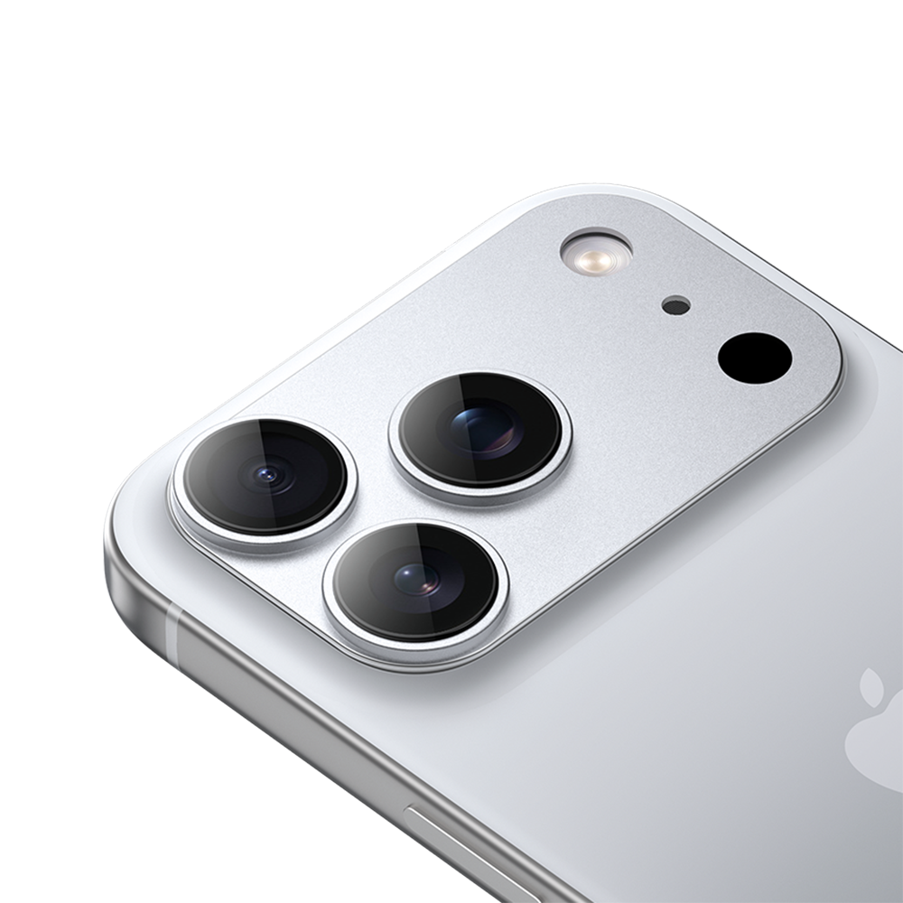 GlassWarrior Metal Integrated Lens Protector for iPhone 17 Pro