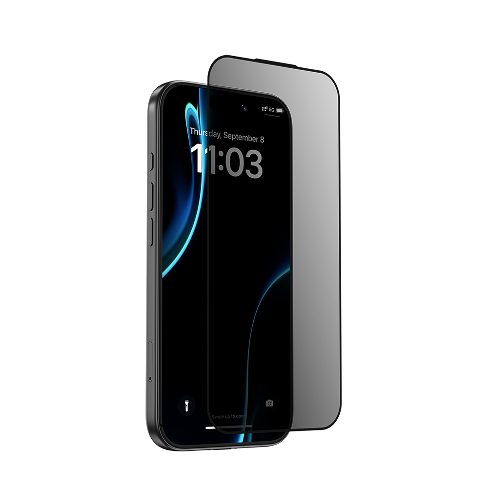 GlassWarrior Privacy Screen Protector for iPhone 17 Pro
